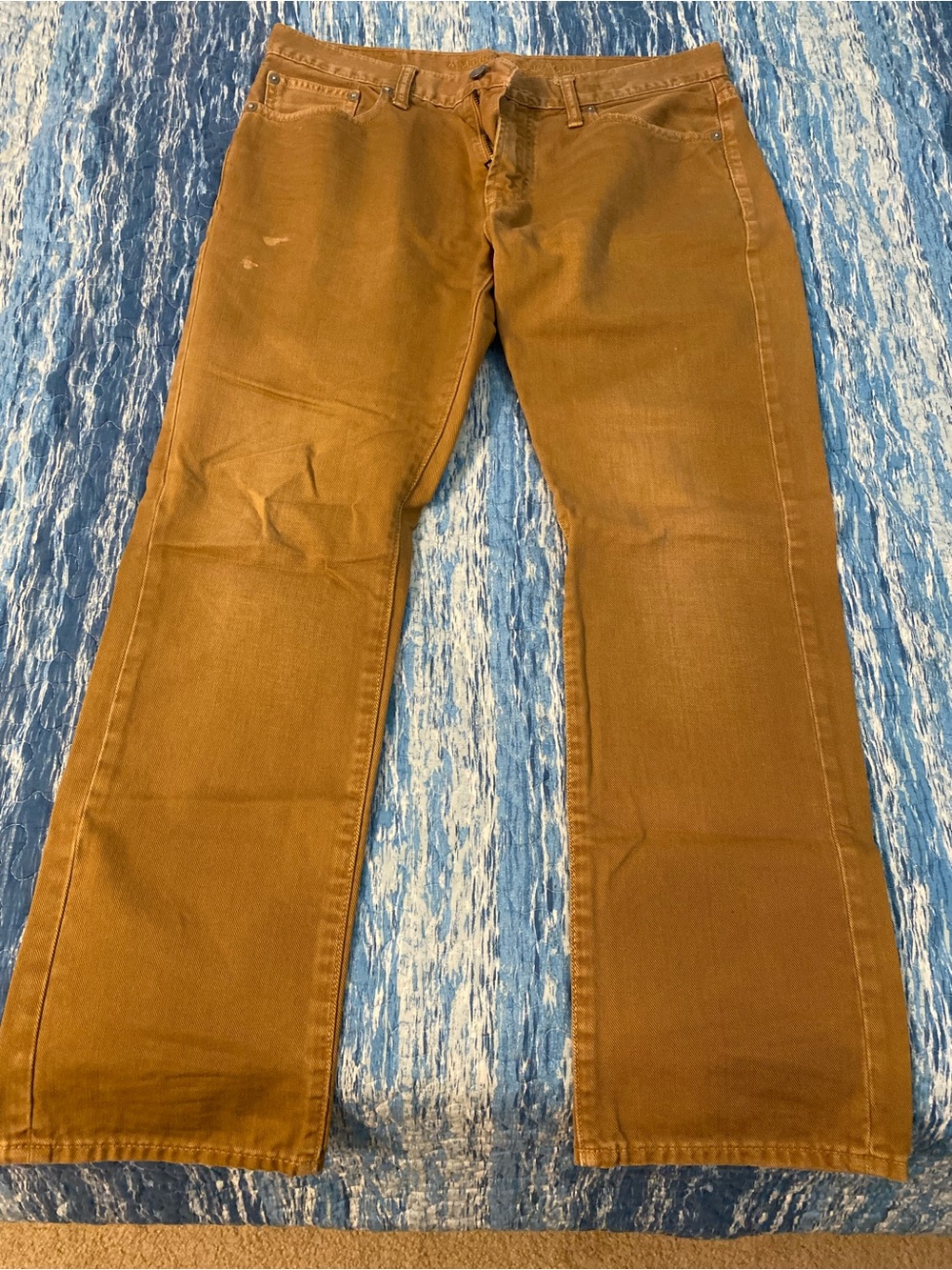 American Eagle 32/30 M Jeans Golden Tan